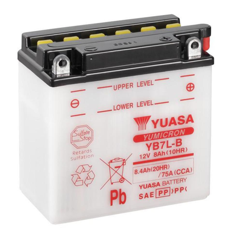 Batterie Yuasa pour Scooter MASH 125 Sixty Five 2013 à 2016 YB7L-B / 12V 8Ah Neuf