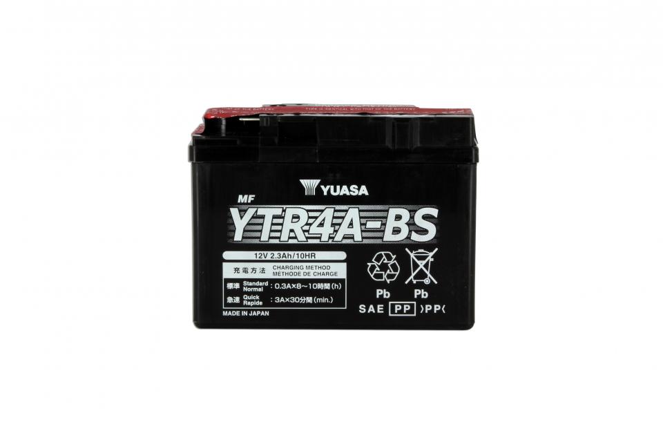 Batterie Yuasa pour Scooter Honda 50 Sfx Sport 1996 à 2003 YTR4A-BS / 12V 2.3Ah Neuf