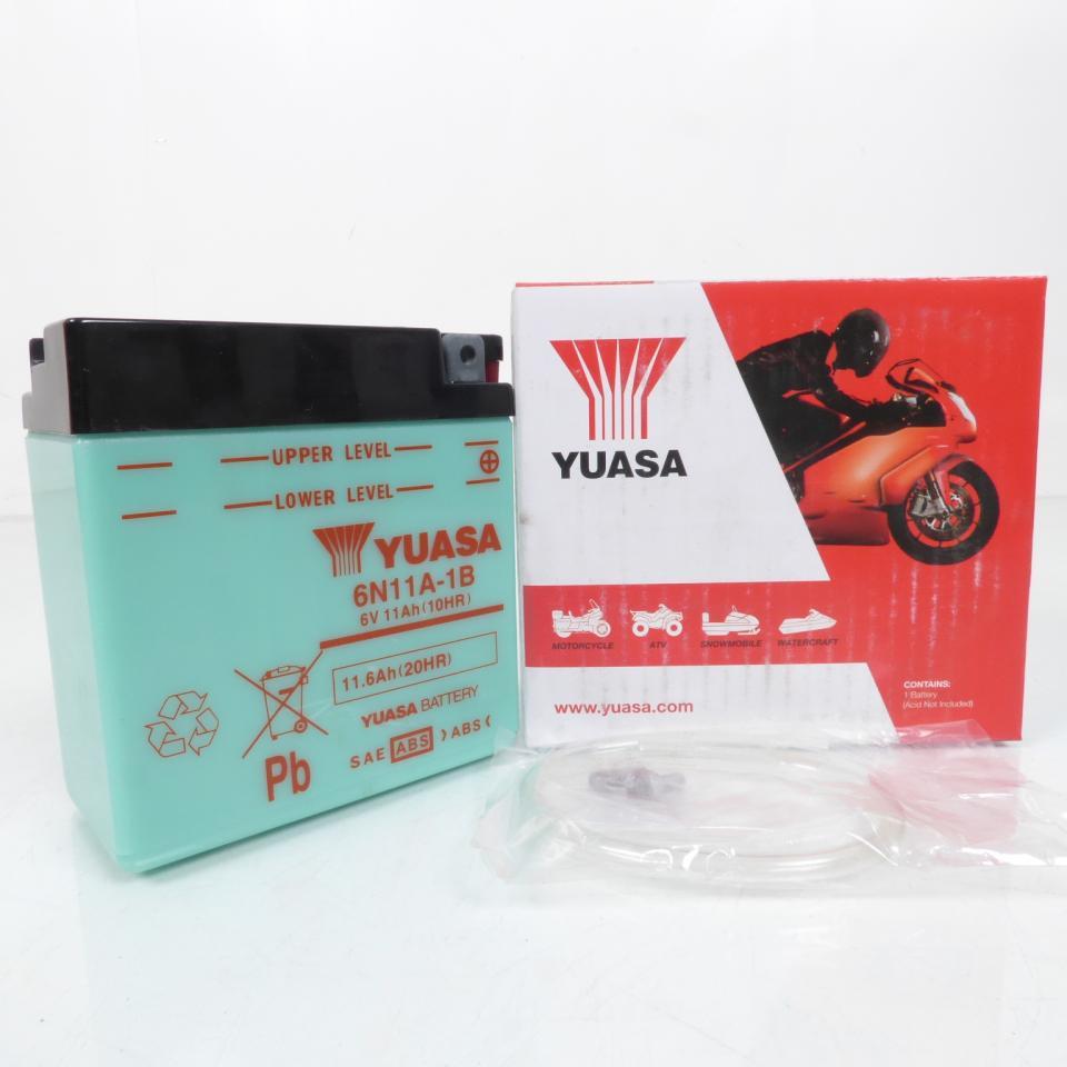 Batterie Yuasa pour Moto Husqvarna 125 Sms4 2011 à 2014 Neuf