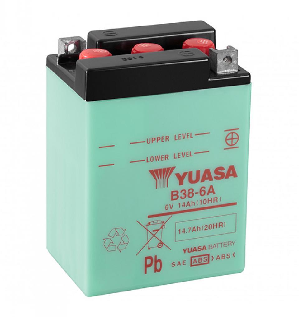 Batterie Yuasa pour Auto B38-6A / 6V 13Ah Neuf