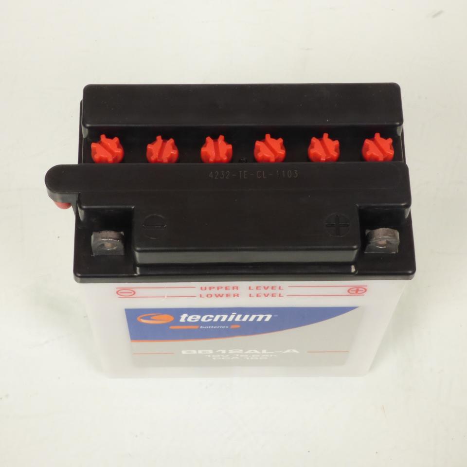 Batterie Tecnium pour Scooter Peugeot 125 PULSION 2019 à 2020 YB12AL-A / 12V 12Ah Neuf