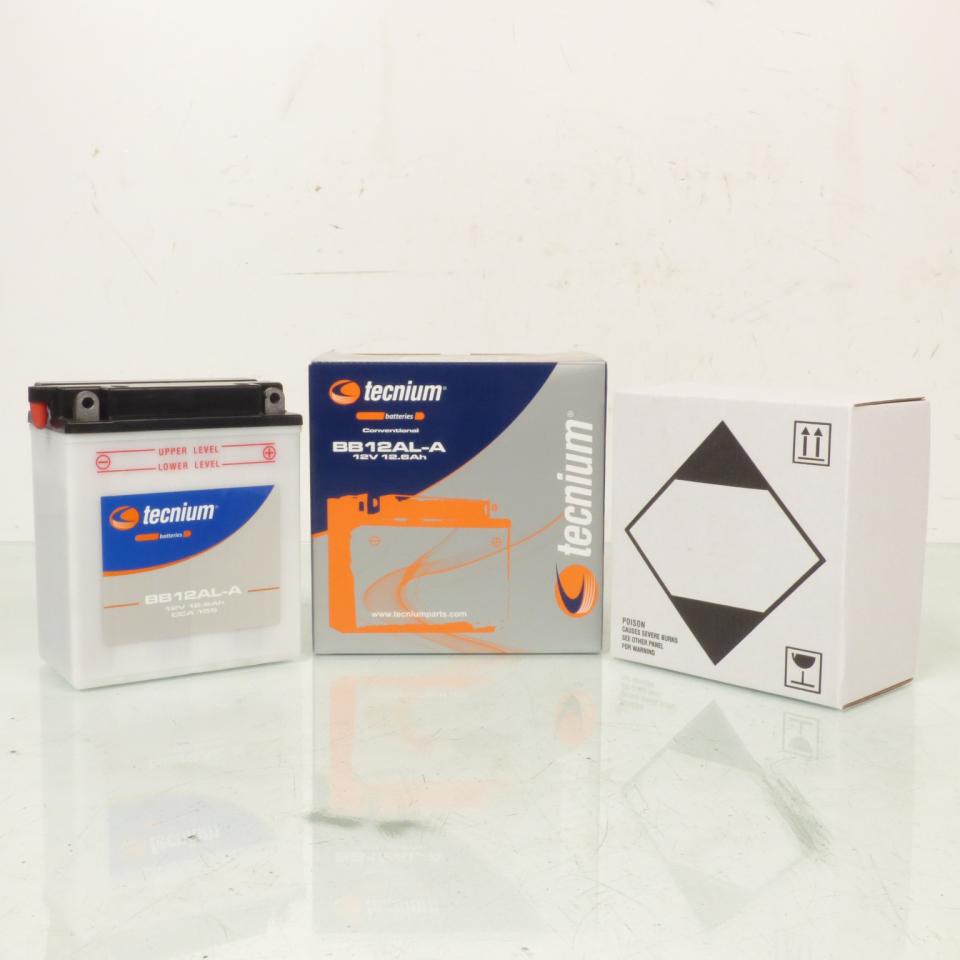 Batterie Tecnium pour Scooter Peugeot 125 PULSION 2019 à 2020 YB12AL-A / 12V 12Ah Neuf