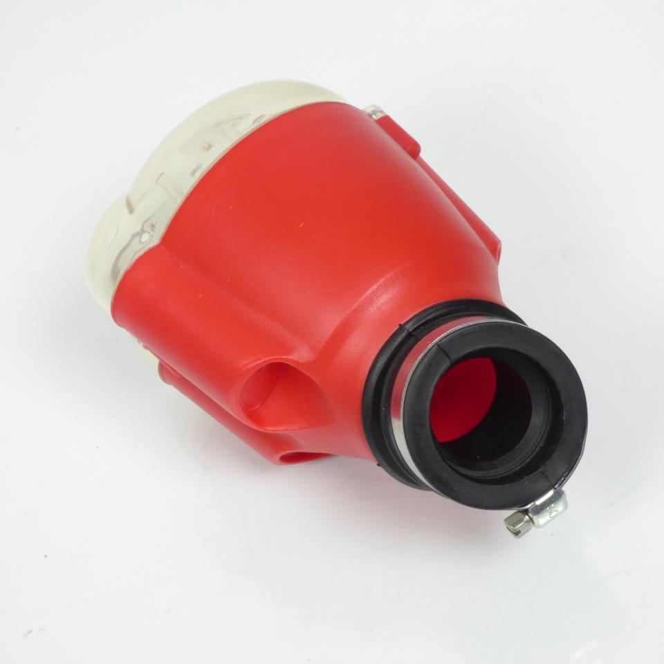 Cornet rouge Ø28/35mm filtre à air Doppler Air Box pour scooter moto 50 Neuf