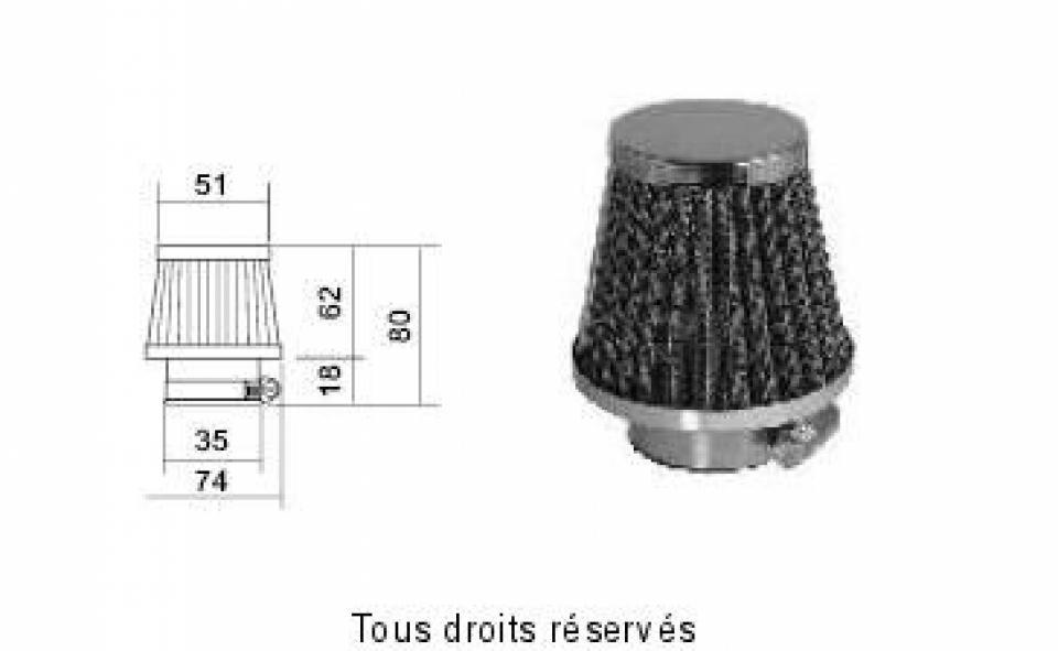 Filtre à air Sifam pour moto NC Neuf