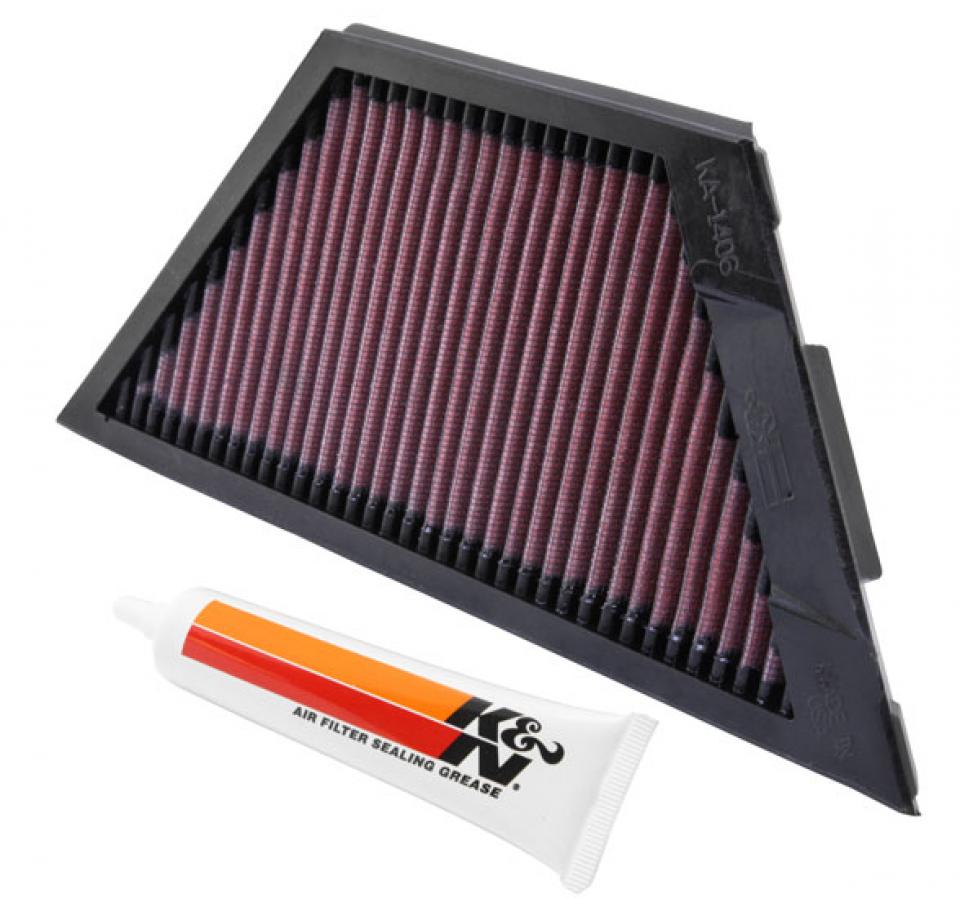 Filtre à air K&N pour Moto Kawasaki 1400 GTR 2008 à 2014 Neuf