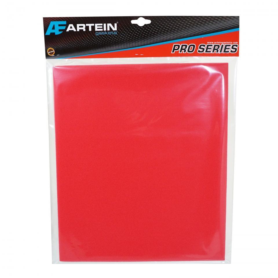 Plaque mousse de filtre à air Artein rouge pour moto scooter à découper 280x330x10mm