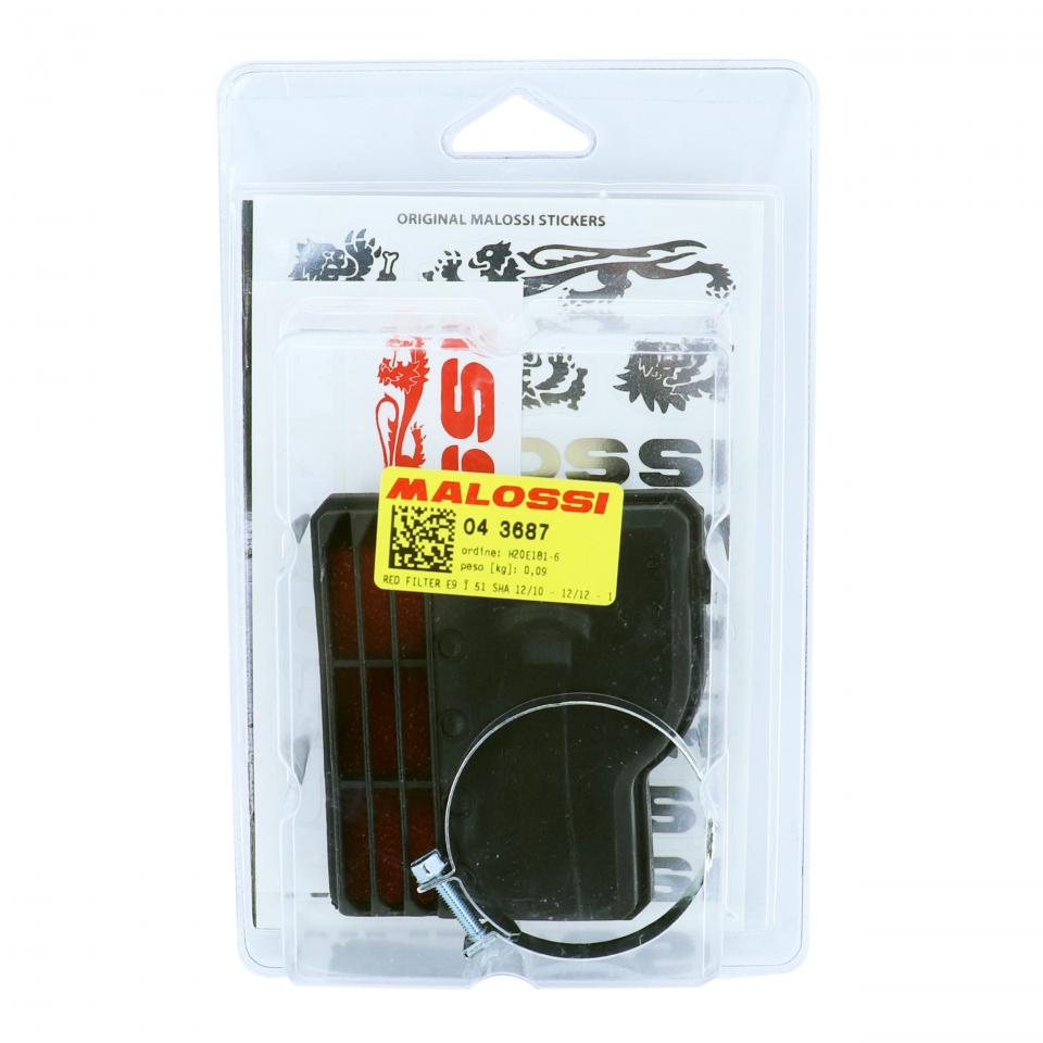 Filtre à air Malossi pour Mobylette Piaggio 50 Bravo 04 3687 Neuf