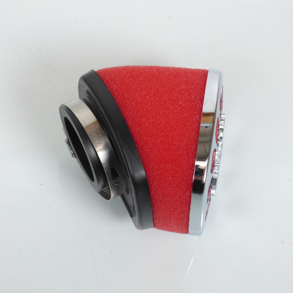 Cornet filtre à air Ø36mm coudé 30° Malossi rouge 0411460 E14 pour moto scooter