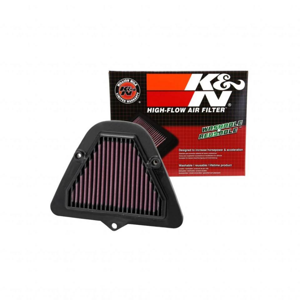 Filtre à air K&N pour Moto Kawasaki 1700 Vn Voyager Abs 2009 à 2014 Neuf