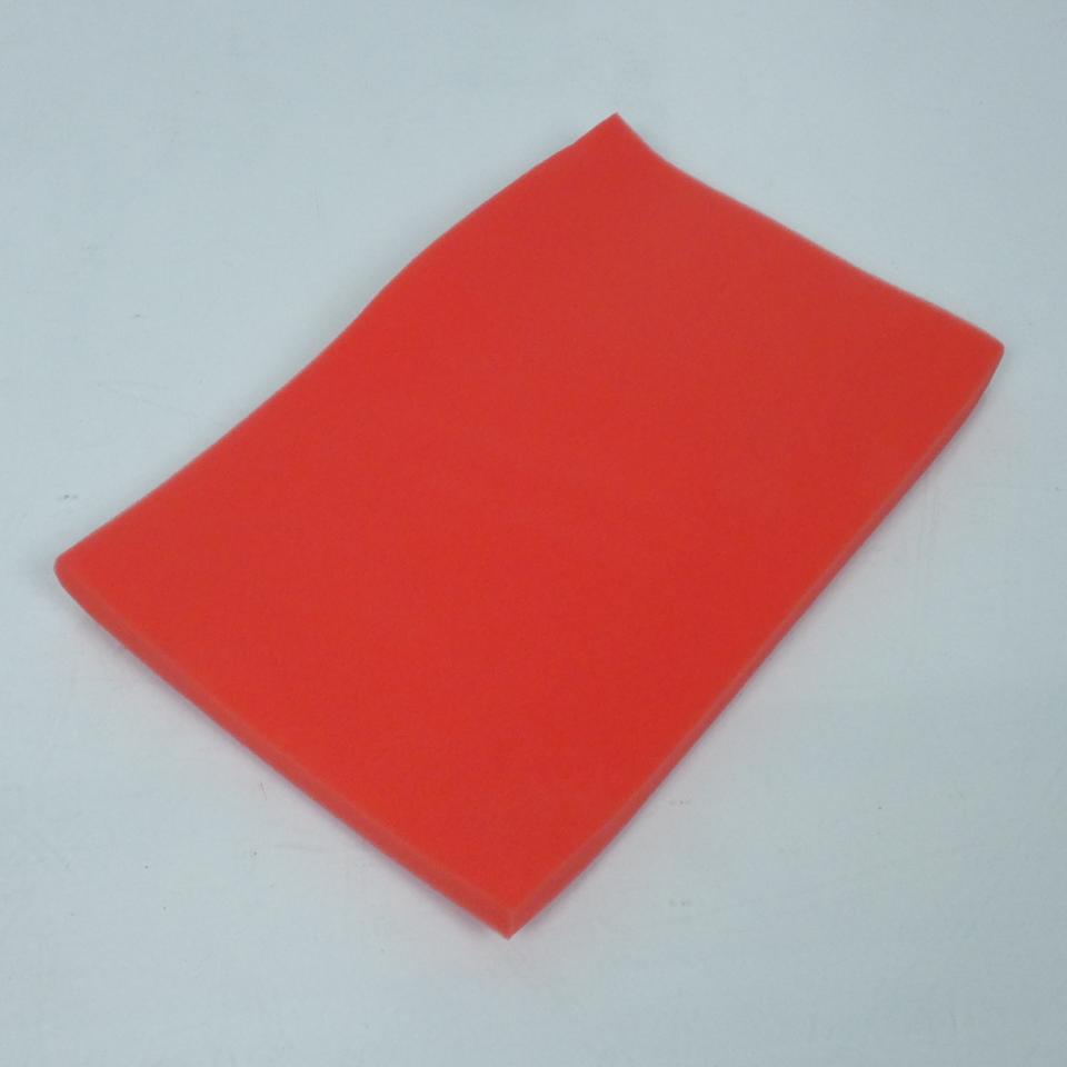 Mousse de filtre à air rouge universelle à découpée 30x20x1.5cm pour moto PPI 60