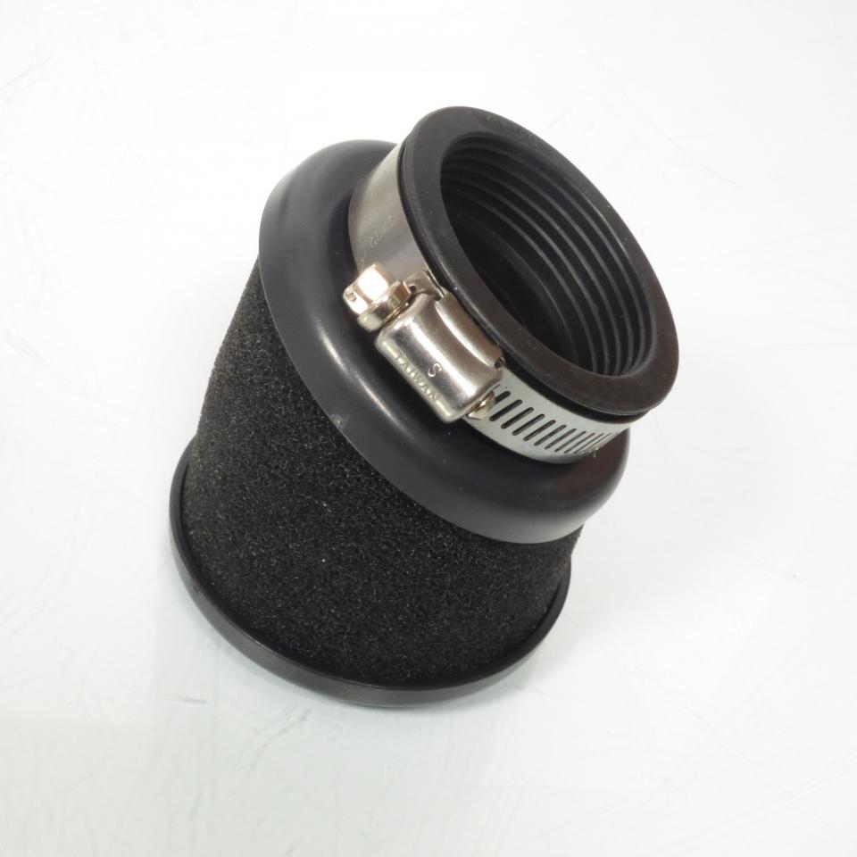 Cornet Ø49/50mm filtre à air coudé Carenzi KY50 pour moto carbu type PWK Mikuni