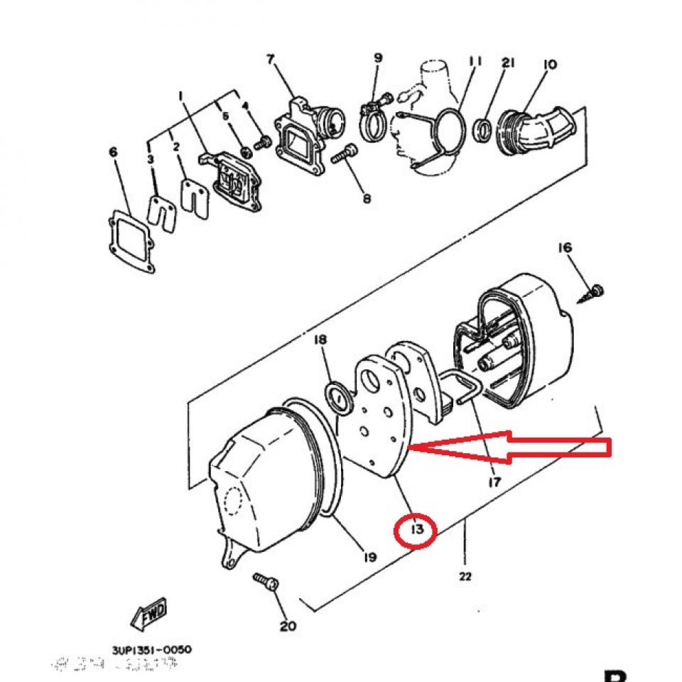 Mousse filtre à air pour scooter MBK 80 Active 1992 3ECE445100 3EC-E445101 Neuf