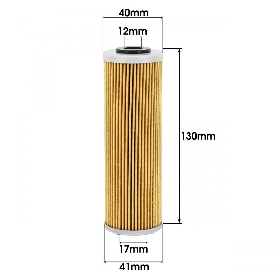 Filtre à huile Hiflofiltro pour Moto KTM 950 Adventure 2003 à 2006 HF650 équivalent HF158 Neuf