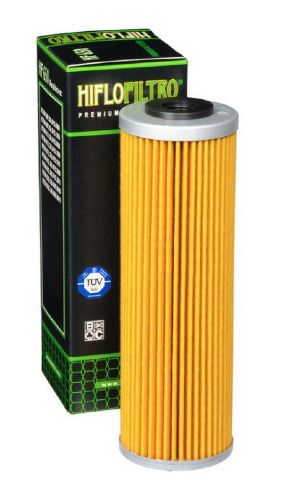 Filtre à huile Hiflofiltro pour Moto KTM 950 Adventure 2003 à 2006 HF650 équivalent HF158 Neuf