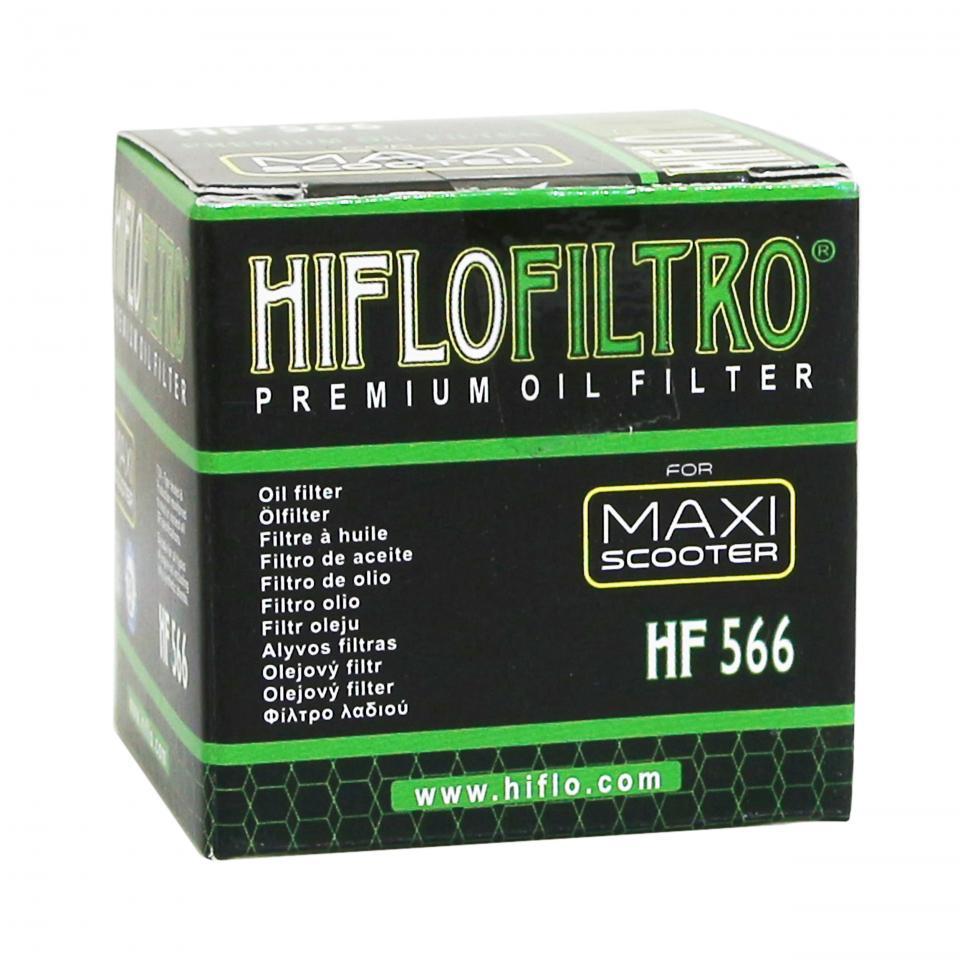 Filtre à huile Hiflofiltro pour Scooter Kymco 125 Downtown 2009 à 2016 HF566 / 1541A-LEA7-E00 Neuf
