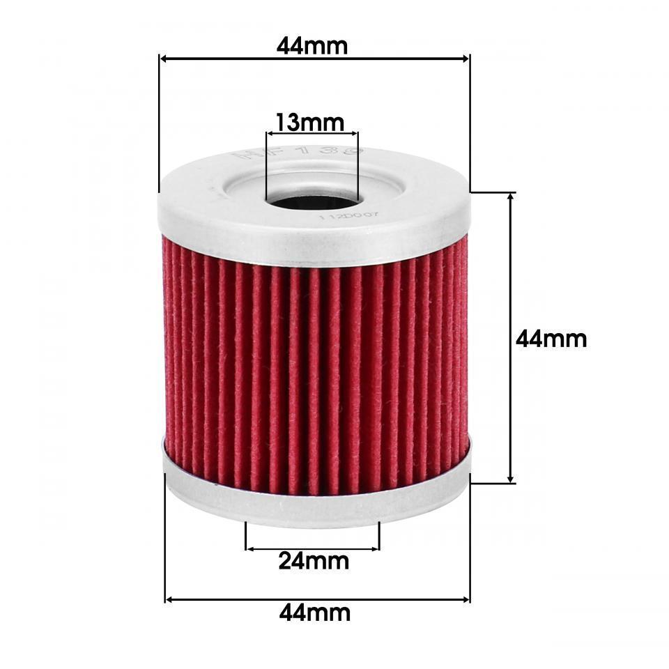 Filtre à huile Hiflofiltro pour Quad Arctic cat 400 DVX 2004 à 2010 HF139 Neuf