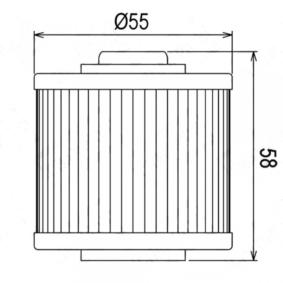 Filtre à huile Nypso pour Moto Sachs 125 Roadster V2 1999-2005 Neuf