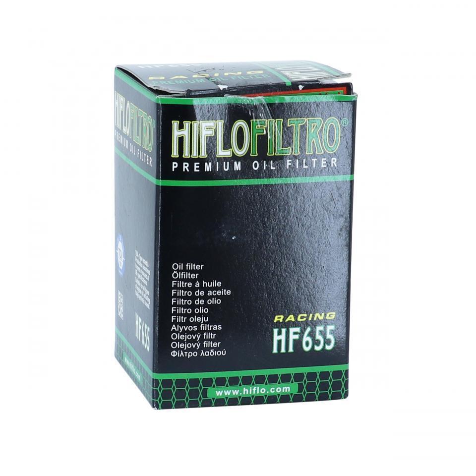 Filtre à huile Hiflofiltro pour moto Husaberg 390 FE 2010 à 2012 HF655 Neuf