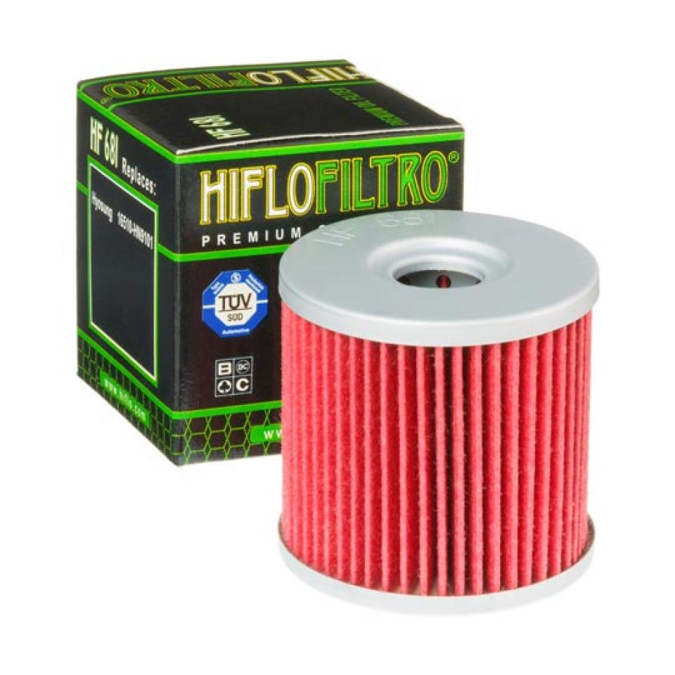 Filtre à huile Hiflofiltro pour Moto Hyosung 650 Gt I 2005 à 2008 HF681 Neuf