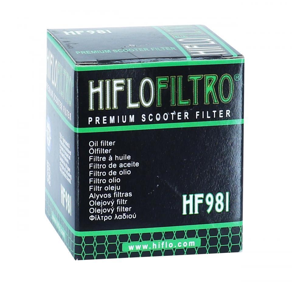 Filtre à huile Hiflofiltro pour Scooter Yamaha 125 X-Max 2014 à 2017 HF981 5YP-E3440-00 38B-E3440 Neuf