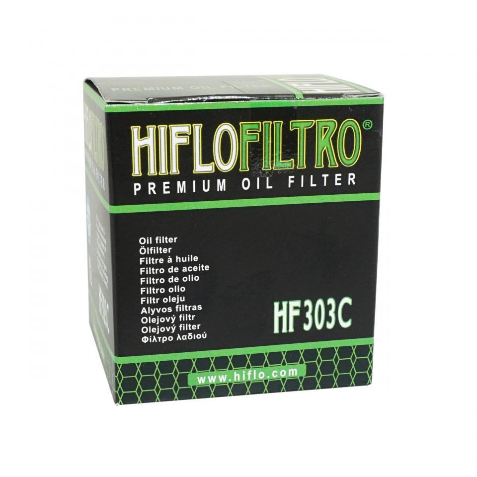 Filtre à huile Hiflofiltro pour Moto Kawasaki 1000 Zx-10 R Ninja 2011 à 2015 HF303C Neuf