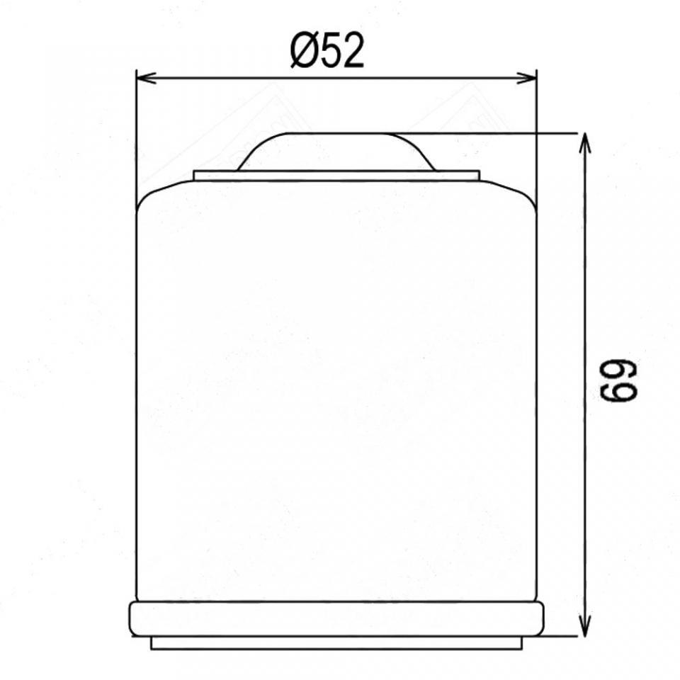 Filtre à huile Sifam pour Scooter PGO 125 T-Rex 1999 à 2005 Neuf