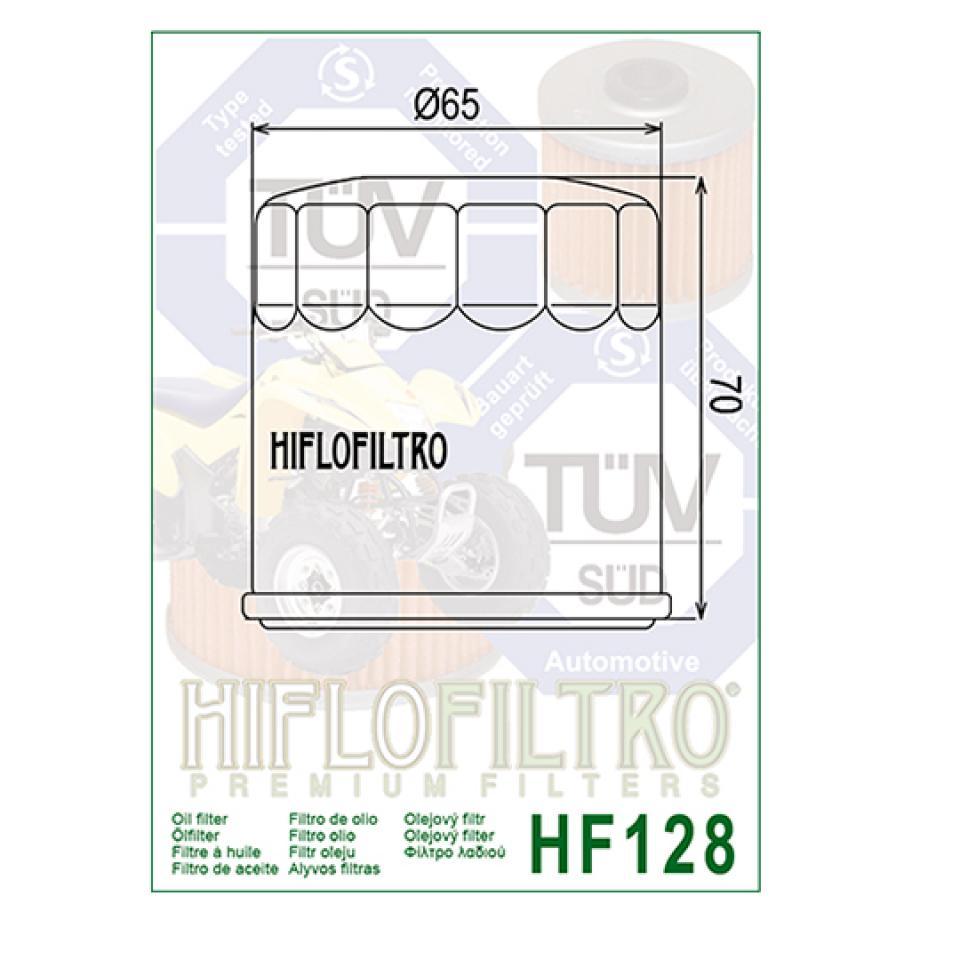 Filtre à huile Hiflofiltro pour Auto HF128 Neuf