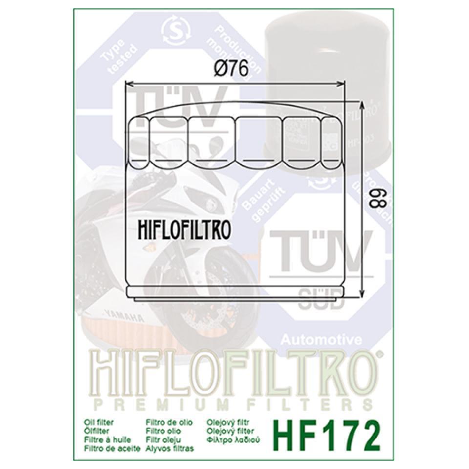 Filtre à huile Hiflofiltro pour Auto HF172C Neuf