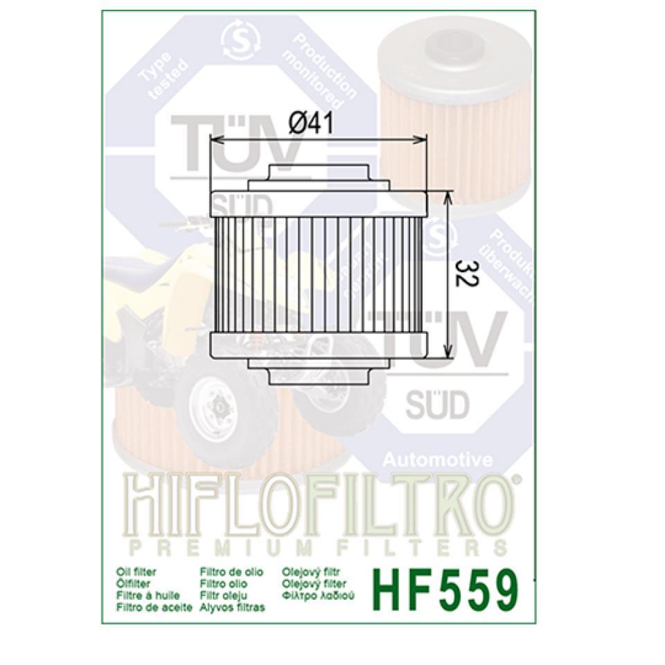 Filtre à huile Hiflofiltro pour Auto HF559 Neuf