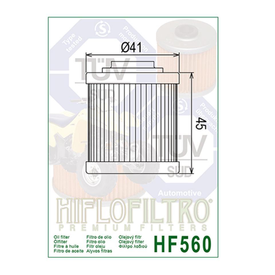 Filtre à huile Hiflofiltro pour Auto HF560 Neuf