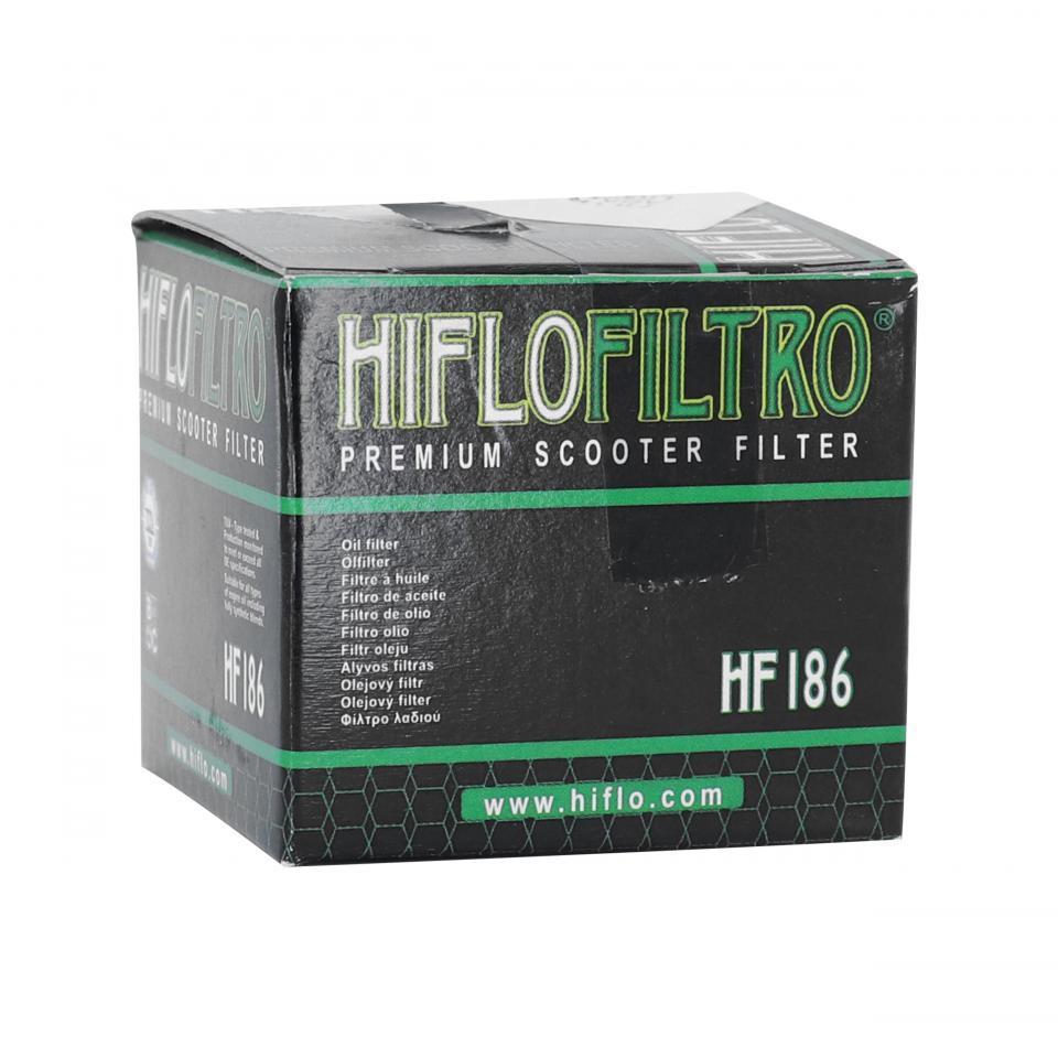 Filtre à huile Hiflofiltro pour Scooter Aprilia 125 Scarabeo Light 2007 à 2010 HF186 Neuf