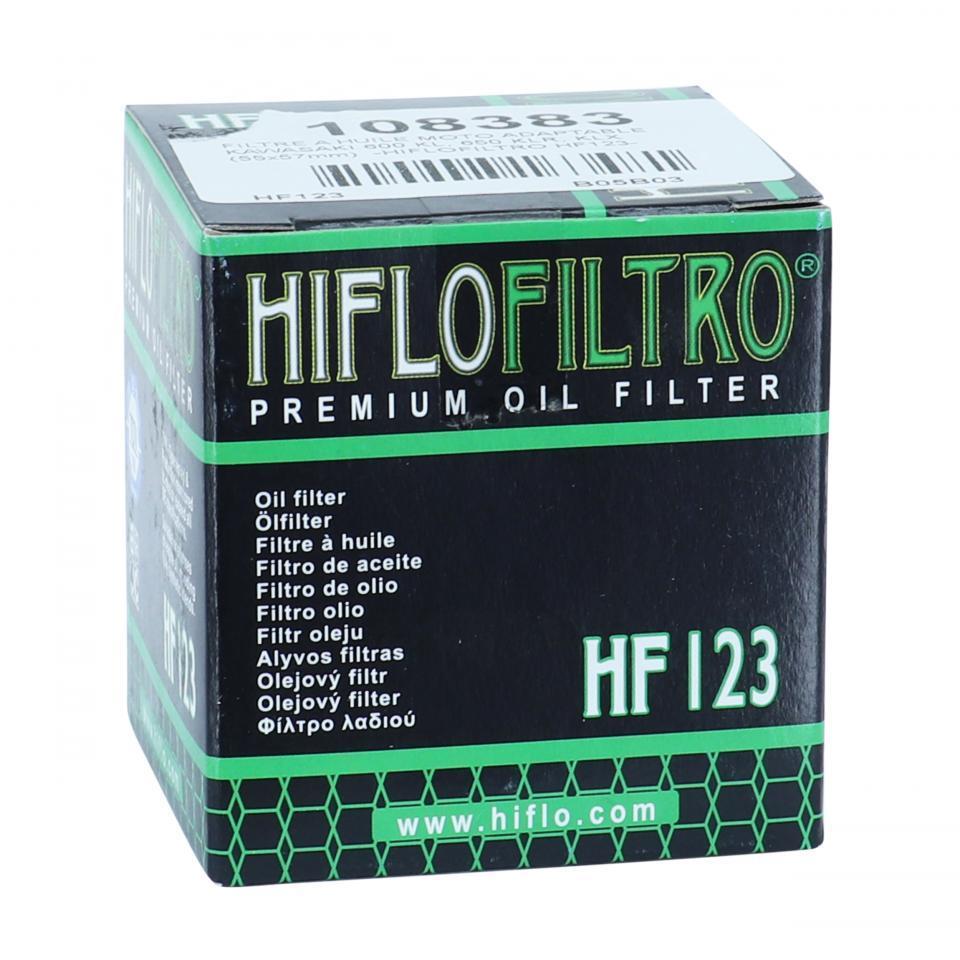 Filtre à huile Hiflofiltro pour Moto Kawasaki 650 KL Tengai 1987 à 1992 Neuf