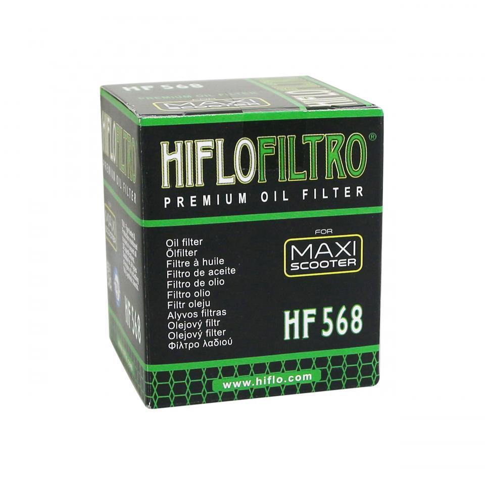 Filtre à huile Hiflofiltro pour Scooter Kymco 400 X-citing 2012 à 2017 HF568 Neuf