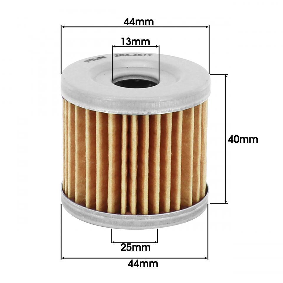 Filtre à huile Hiflofiltro pour Moto KTM 125 GS 1971 à 1996 Neuf