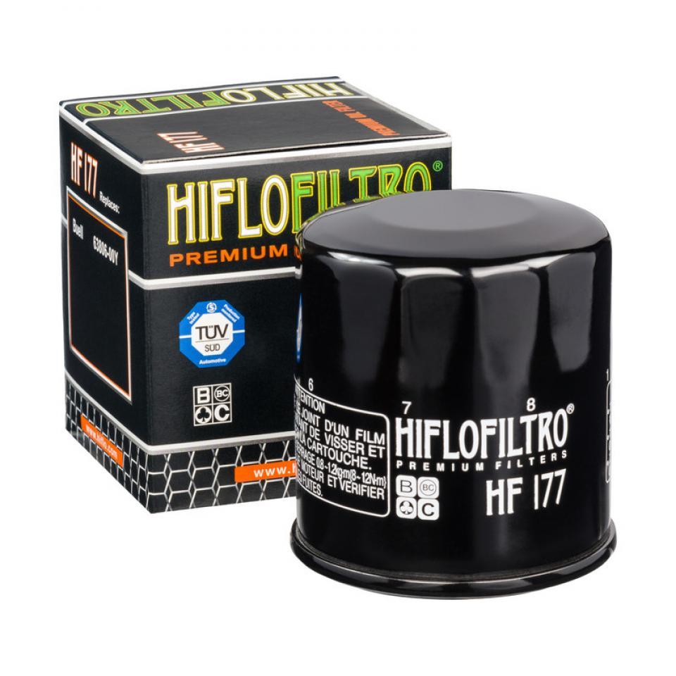 Filtre à huile Hiflofiltro pour Moto Buell 1200 Xb-12R Firebolt 2005 à 2010 HF177 / 63806-00Y Neuf