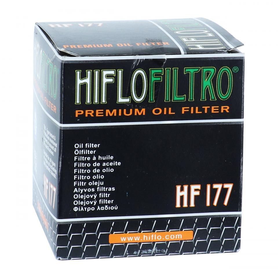 Filtre à huile Hiflofiltro pour moto Buell 900 XB-9S 2002 à 2008 HF177 63806-00Y