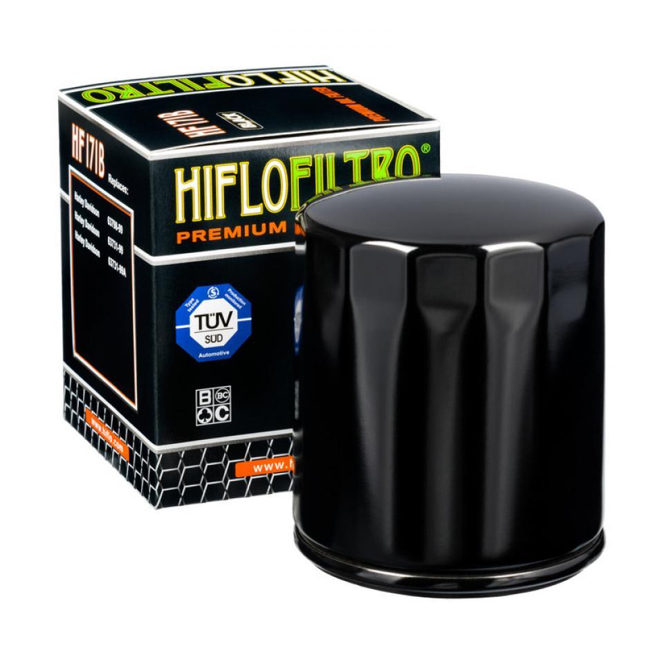 Filtre à huile Hiflofiltro pour Moto Buell 1200 S2 THUNDERBOLT 1994 à 2002 HF171B / noir Neuf