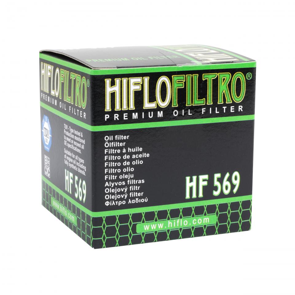 Filtre à huile Hiflofiltro pour Moto MV Agusta 800 F3 2013 à 2016 Neuf