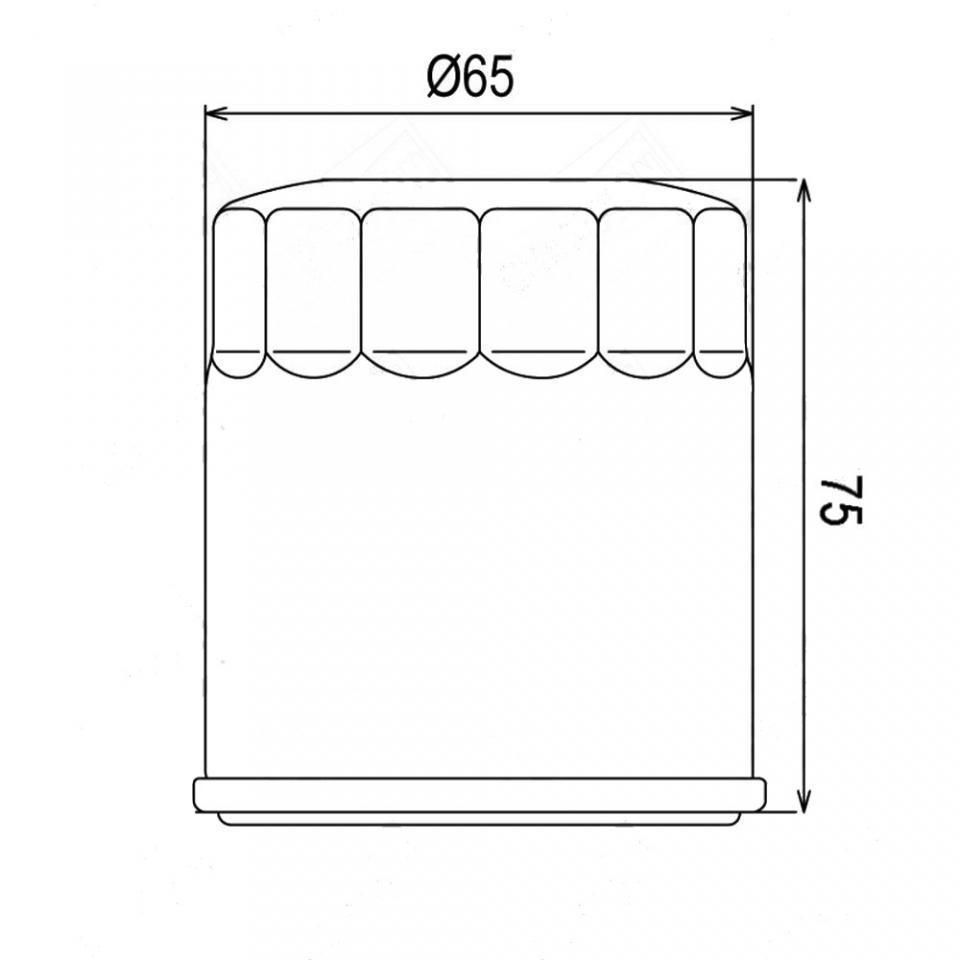 Filtre à huile origine pour Moto KTM 440 SX 1994 à 1995 Neuf