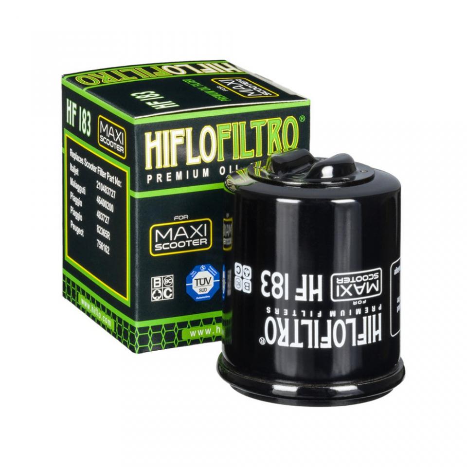 Filtre à huile Hiflofiltro pour scooter Piaggio 125 MP3 2006 à 2011 HF183 Neuf