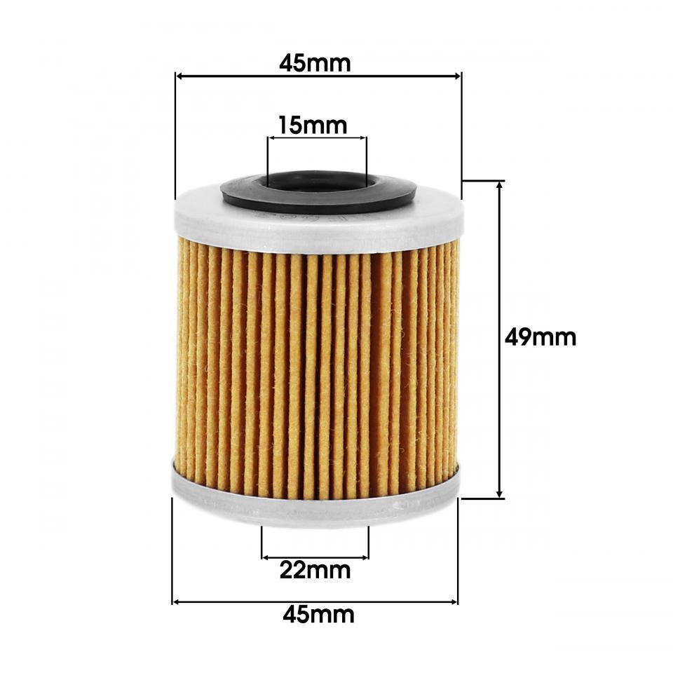 Filtre à huile Hiflofiltro pour Moto Aprilia 125 RS4 2011 à 2017 HF563 874081/9150166/8000B0593 Neuf