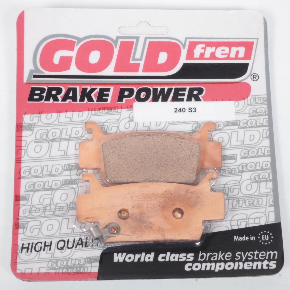 Plaquette de frein Gold Fren pour pour Quad Honda 680 TRX Rincon 4x4 Auto 2006 à 2014 AVG/AVD / FA6/FA7/FA8/FA9/FAA/FAB/FAC Neuf