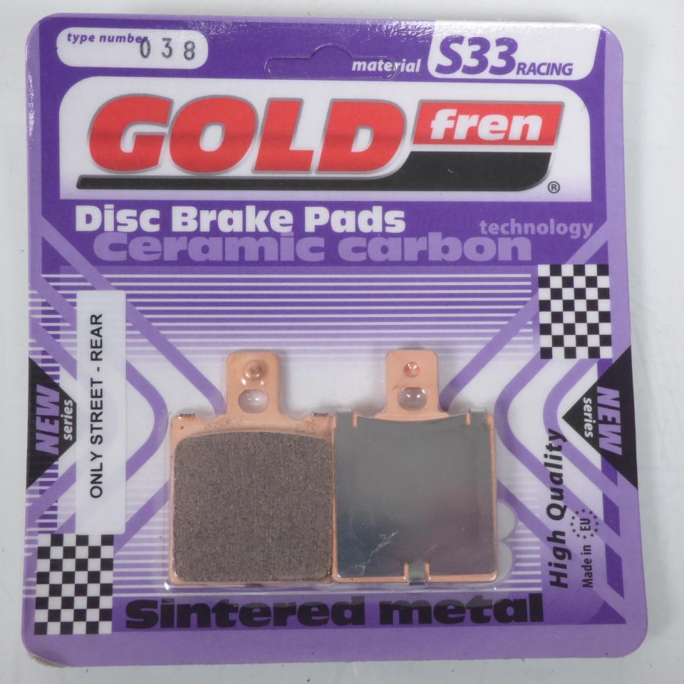 Plaquette de frein Gold Fren pour Moto HM 50 CRE Six 1995 à 2002 ARD / Etrier Brembo fourche KAYABA Neuf