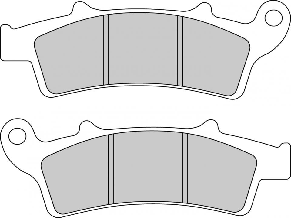 Plaquette de frein Ferodo pour Scooter Kymco 125 Downtown Abs I 2015 à 2018 AV Neuf