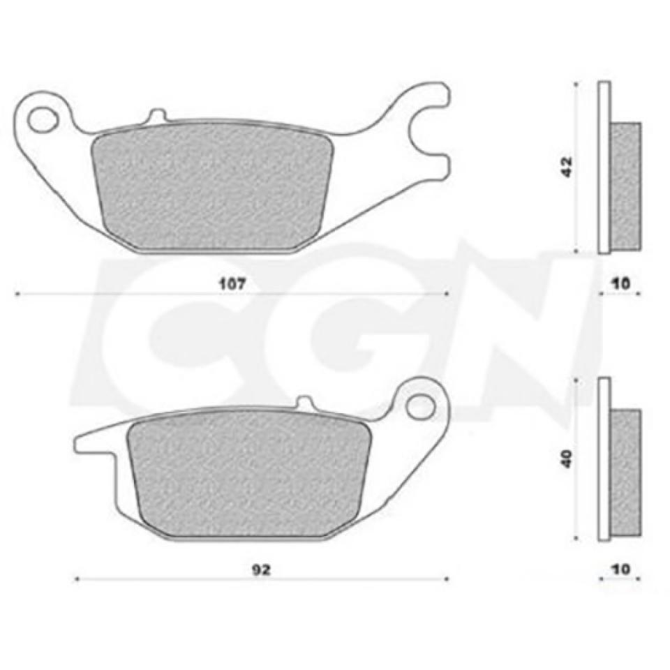 Plaquette de frein Newfren pour Auto FD0331BT Neuf