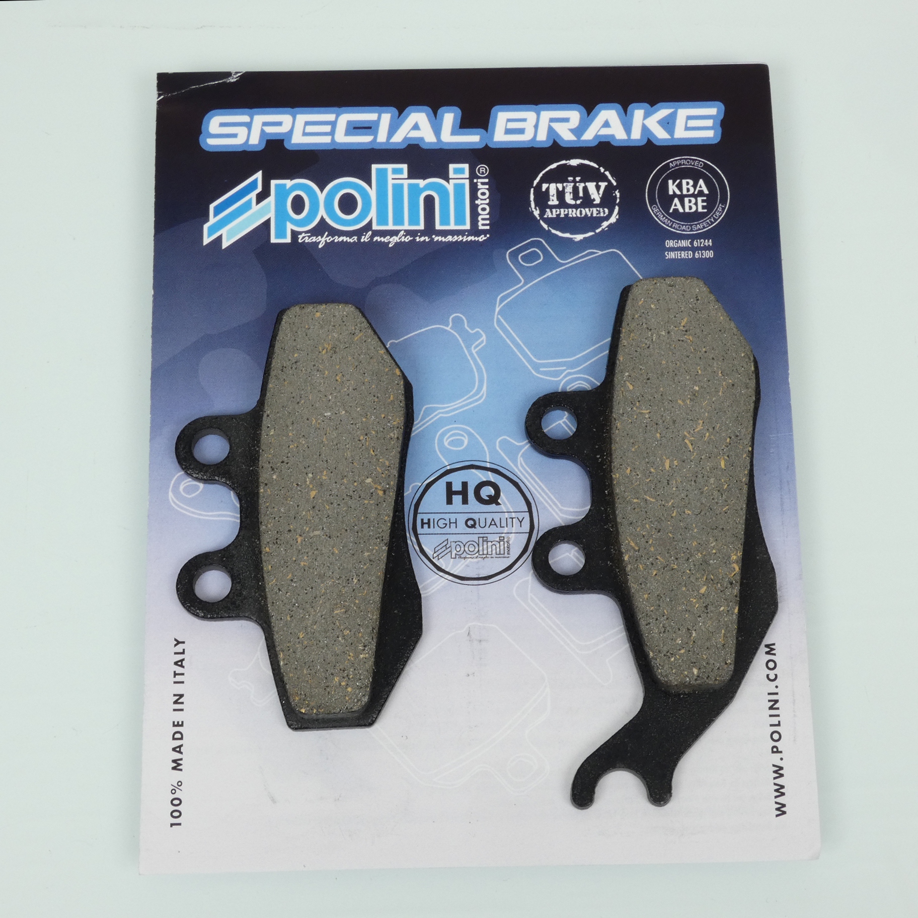 Plaquette de frein Polini pour Moto MBK 50 X-Power Après 2004 Neuf