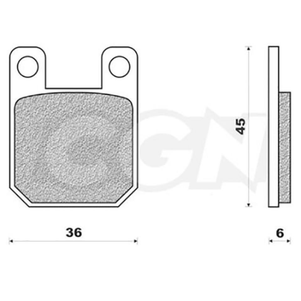Plaquette de frein Doppler pour Moto Sherco 125 1.25 1999 à 2001 Neuf