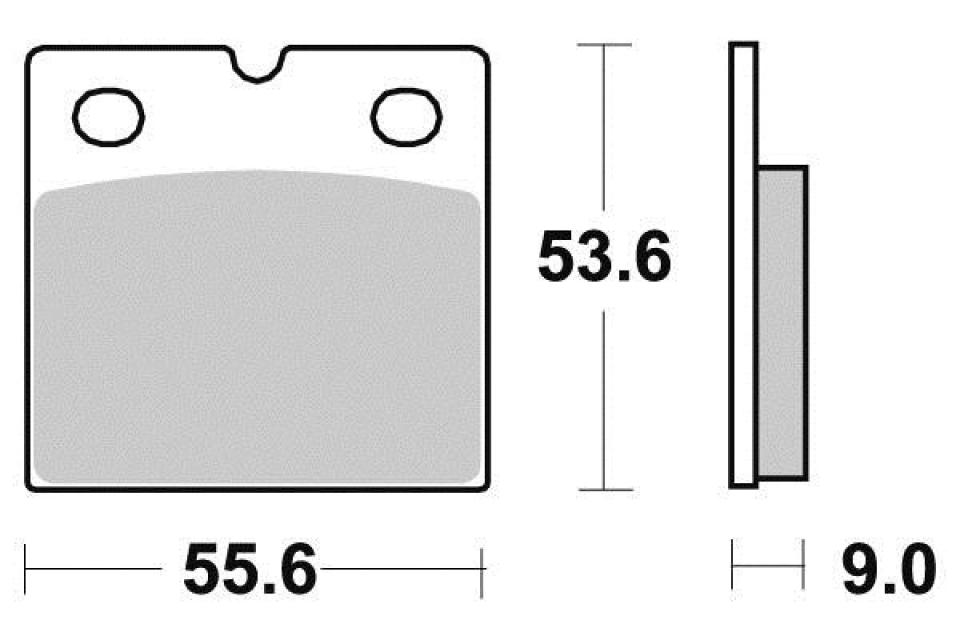 Plaquette de frein Ferodo pour Moto Moto Guzzi 850 T5 1995 à 2001 VR / AV / AR Neuf