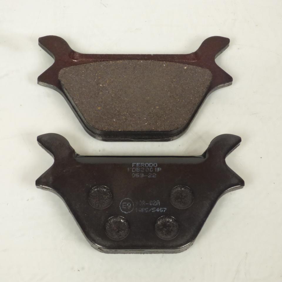 Plaquette de frein Ferodo pour moto Harley Davidson 1340 FLSTF Fat Boy 1990 à 1999 AR / FDB2001P Neuf