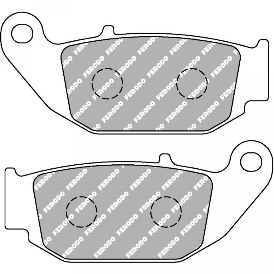 Plaquette de frein Ferodo pour Moto Husqvarna 630 SMR 2003 à 2008 AV Neuf